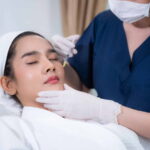 patient getting skin booster injection